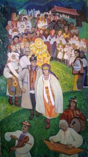 "Гуцульське весілля". 1999 р.