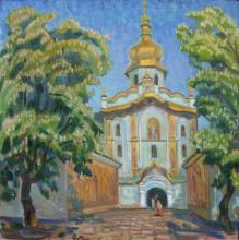 Головний вхід до Києво-Печерської Лаври. Кін.1990-х.