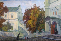 Галина Зубченко, Служба в Трапезній, 1990-і