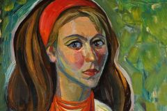 Галина Зубченко. Портрет Людмили Іваницької, 1996 р.